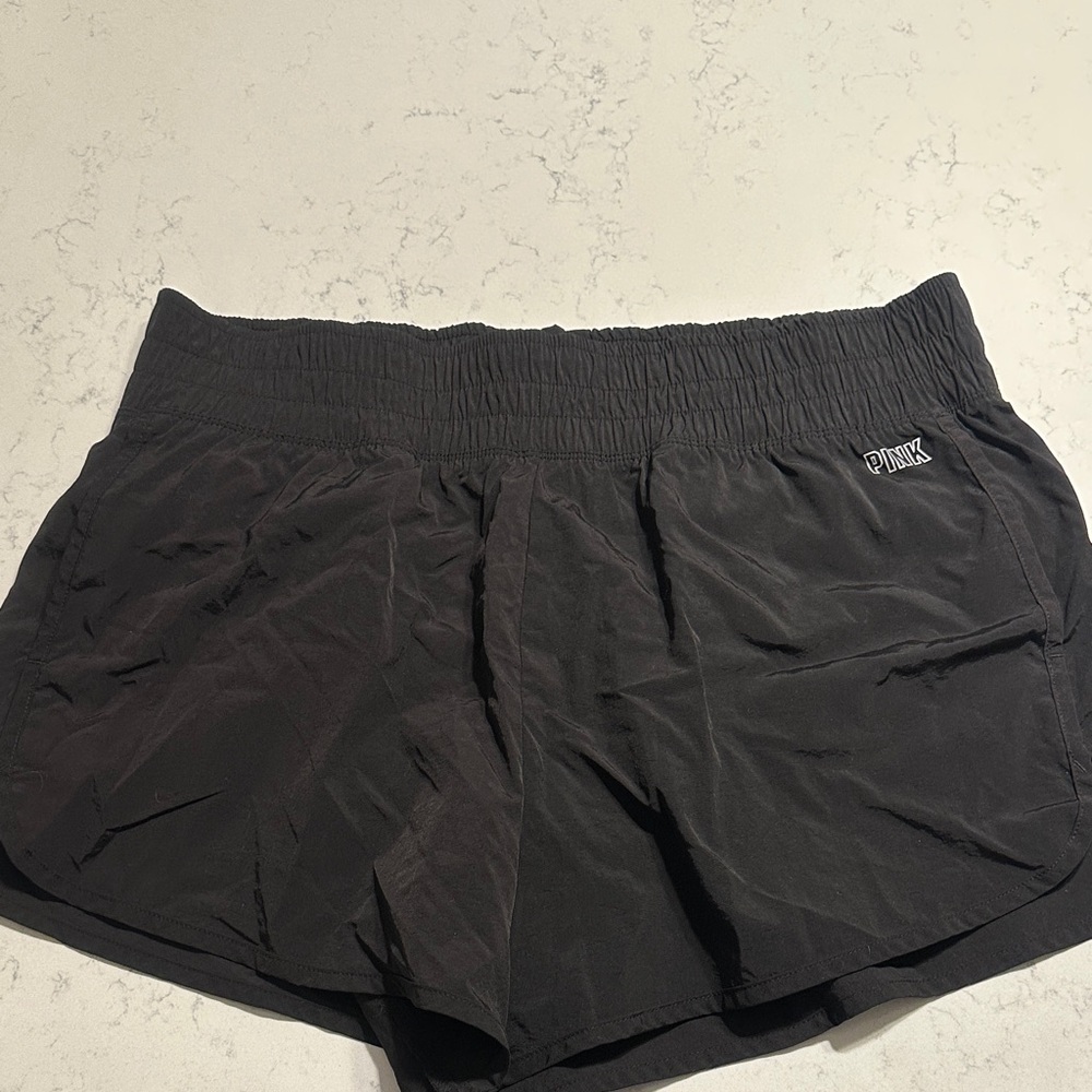 PINK Victoria's Secret Women's Black Athletic Shorts